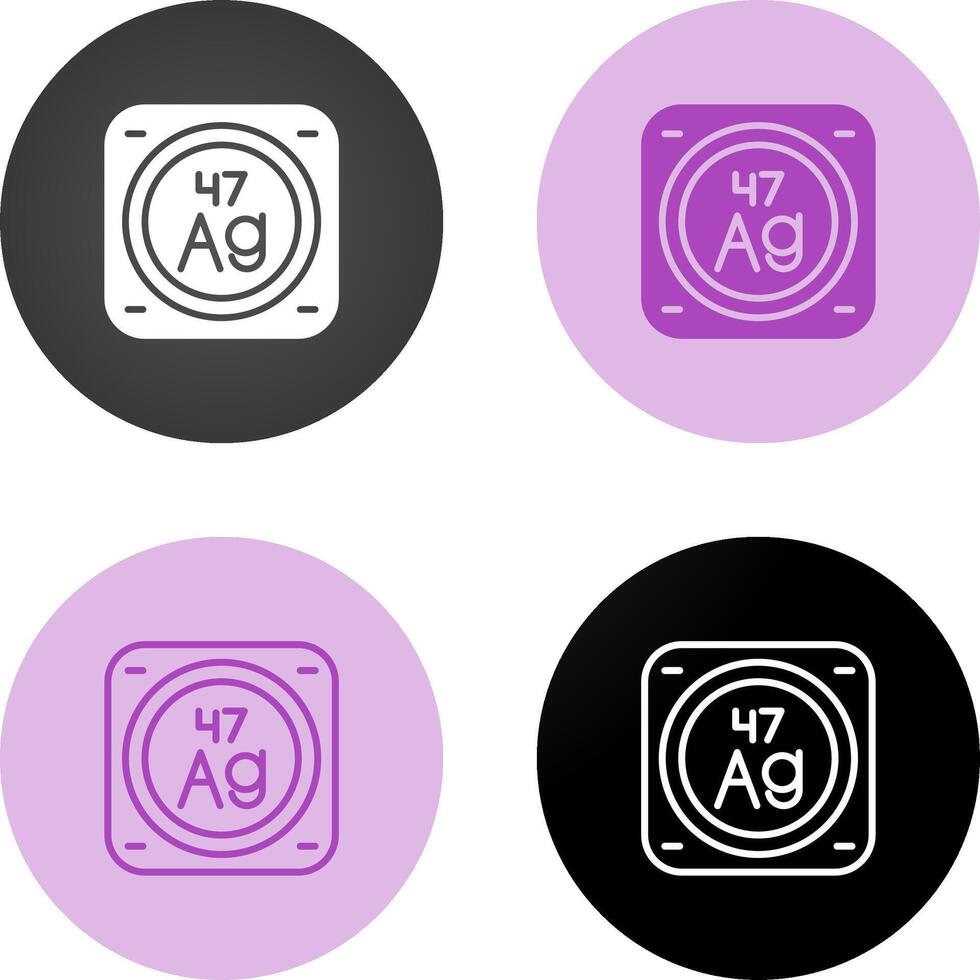 Silver Vector Icon