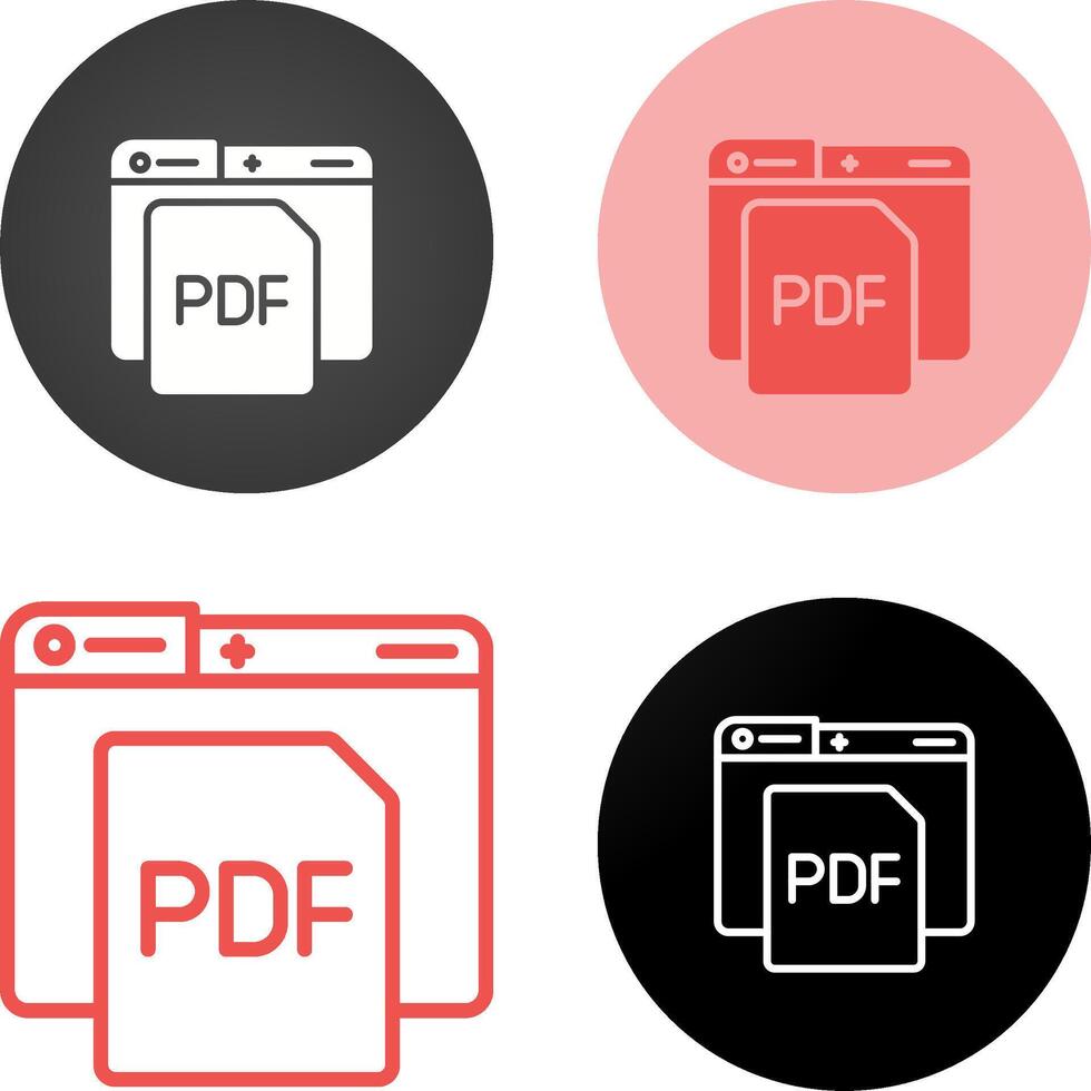 Pdf Vector Icon