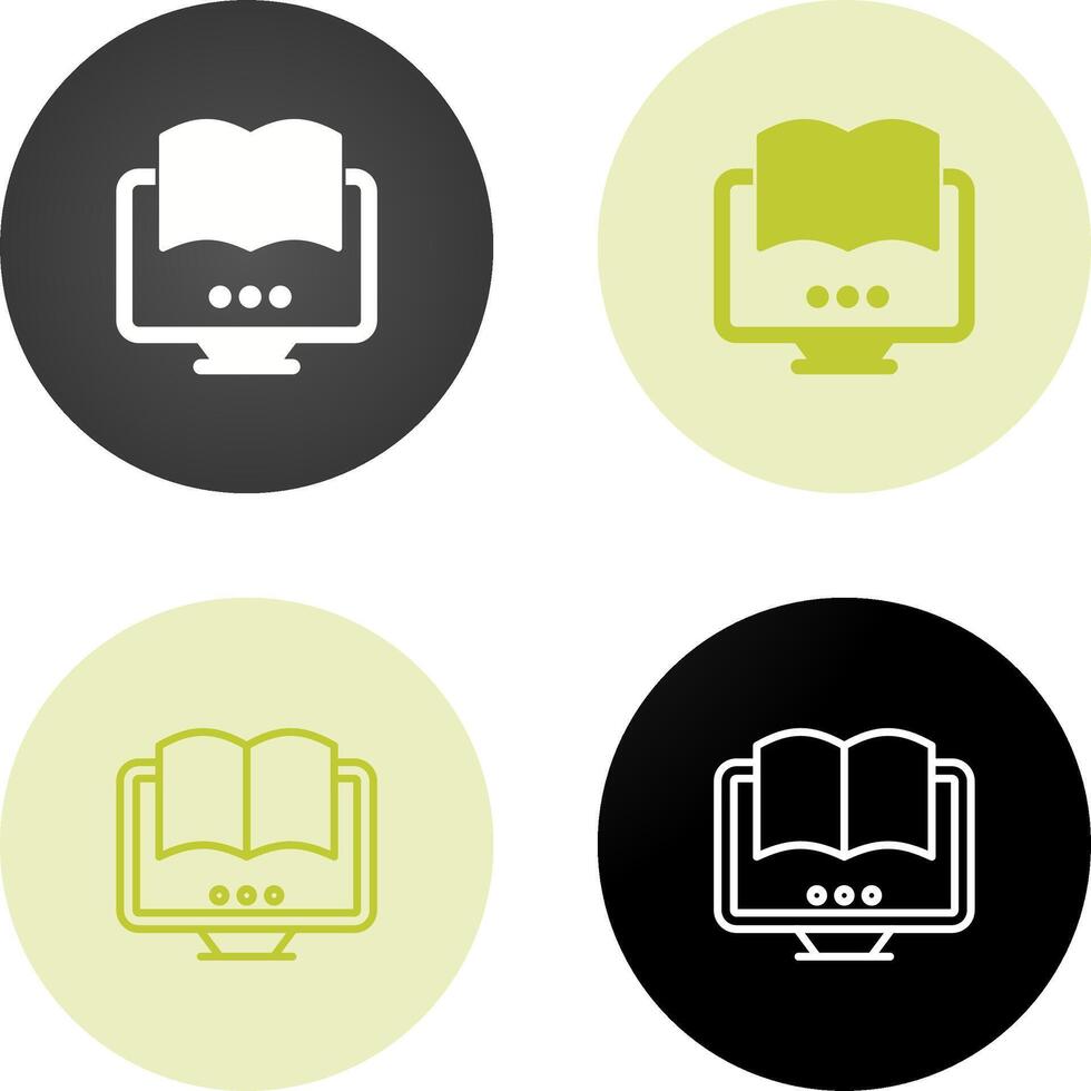 Manual Book Vector Icon