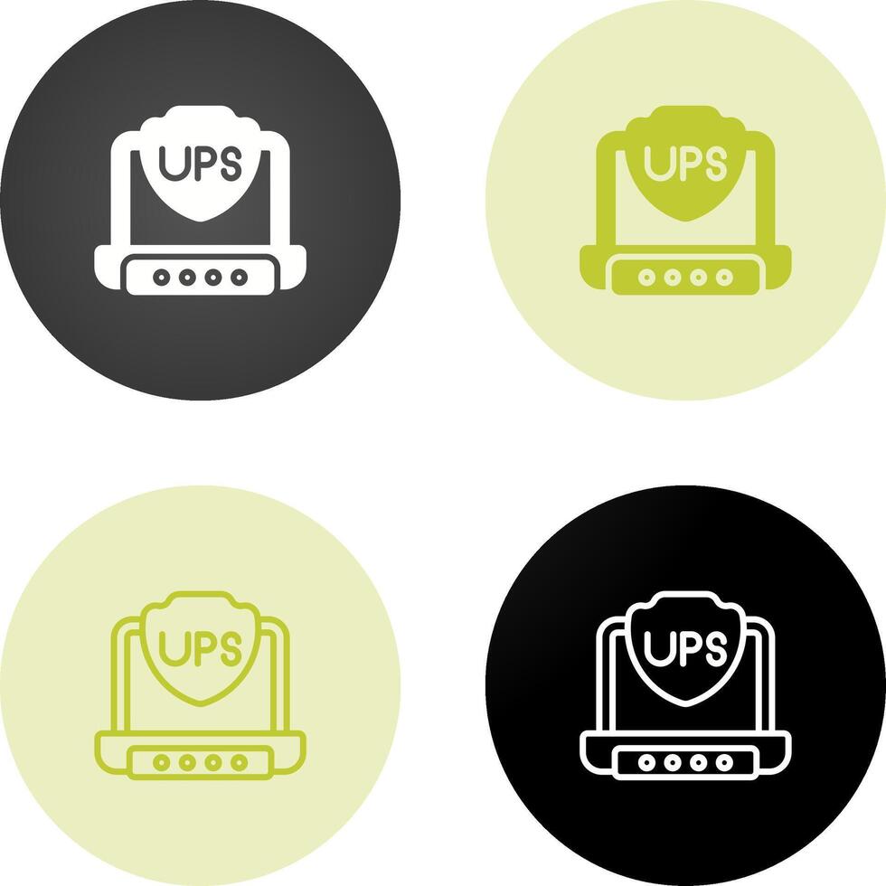 UPS Vector Icon