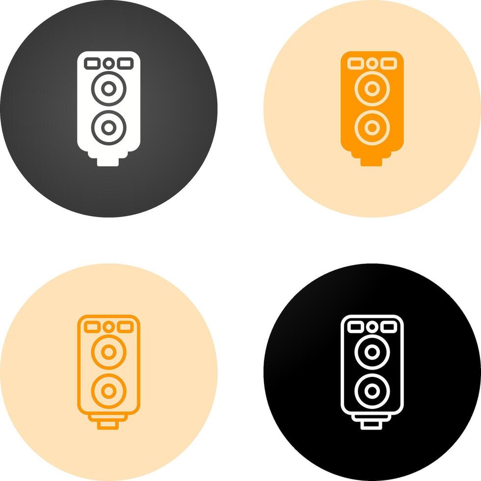 Sound System Vector Icon