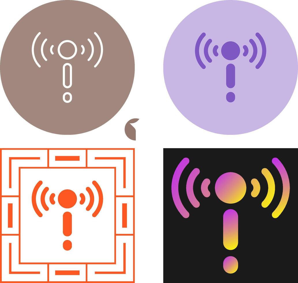 red solución de problemas vector icono