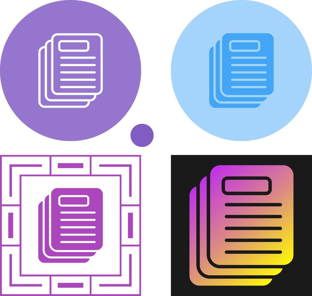 Document Vector Icon