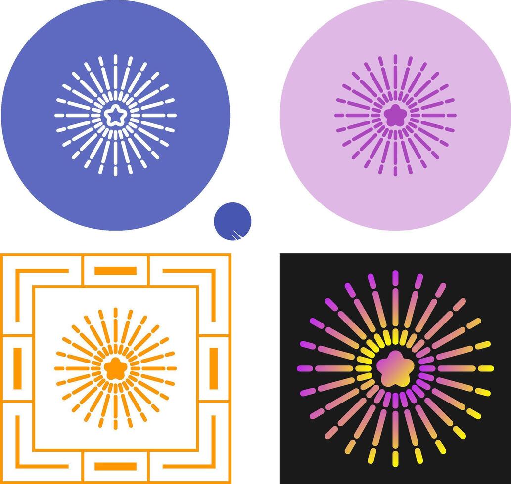 Fireworks Vector Icon