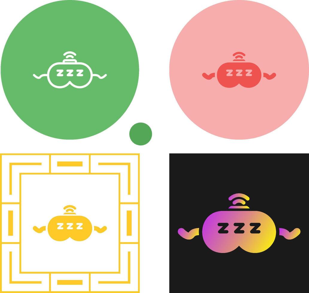 Sleep Tracker Vector Icon