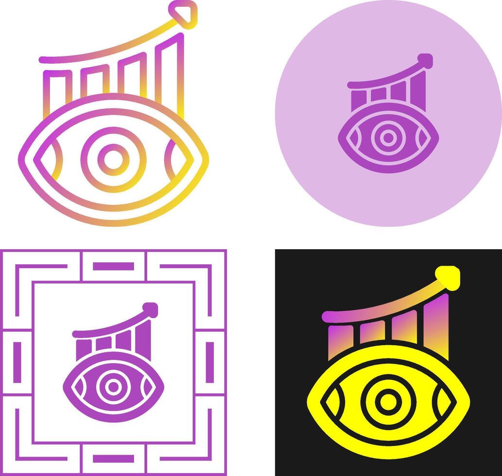 Predictive Analytics Vector Icon