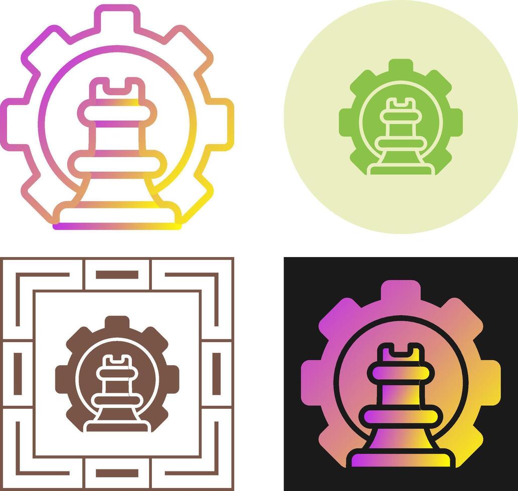 Data Strategy Vector Icon