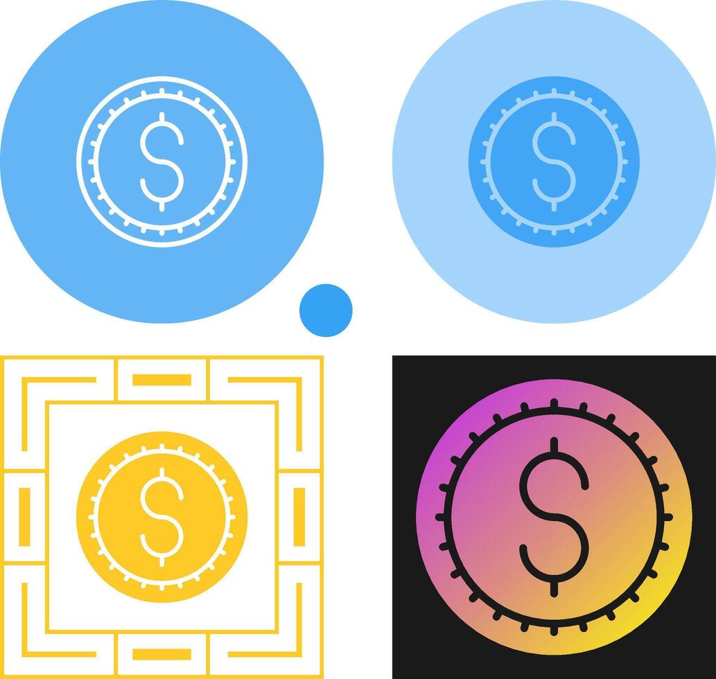 Dollar Sign Vector Icon