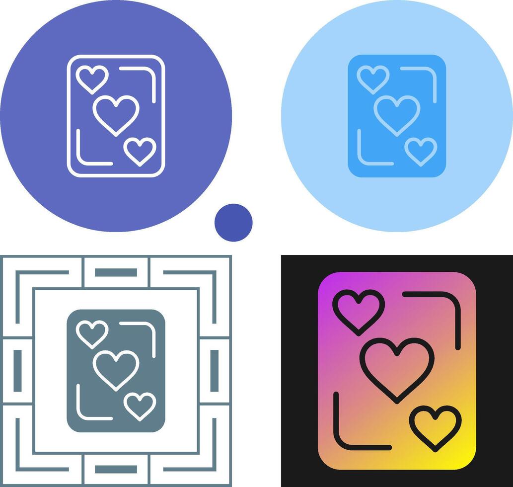 Playing card Vector Icon