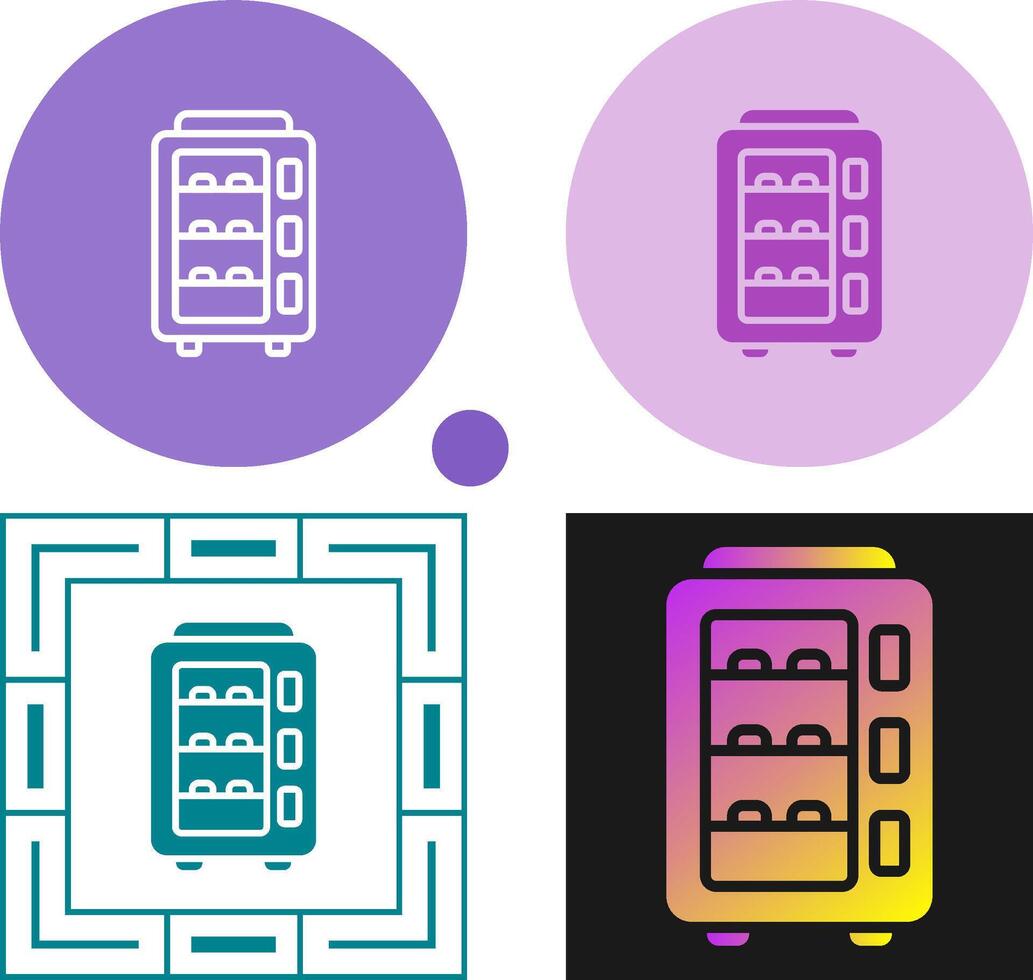 Vending Machine Vector Icon