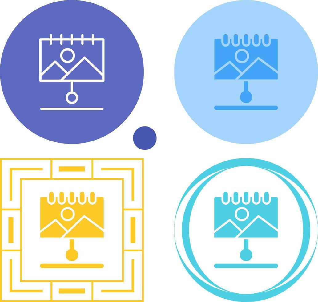 Canvas Vector Icon