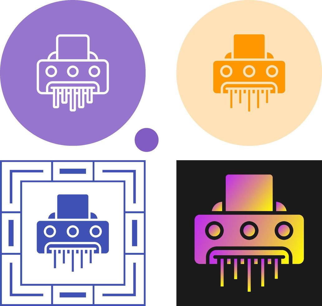 Document Cut Vector Icon