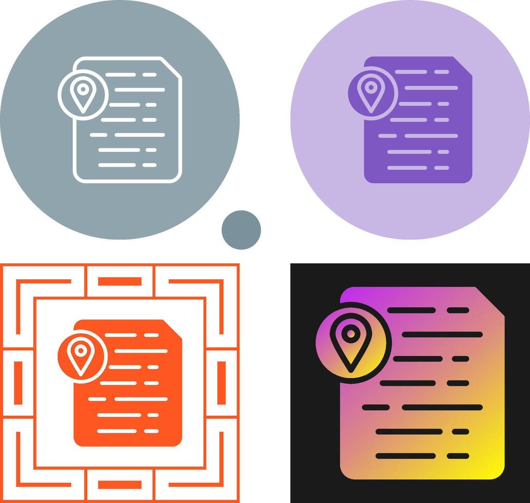 Document Insert Placeholde Vector Icon