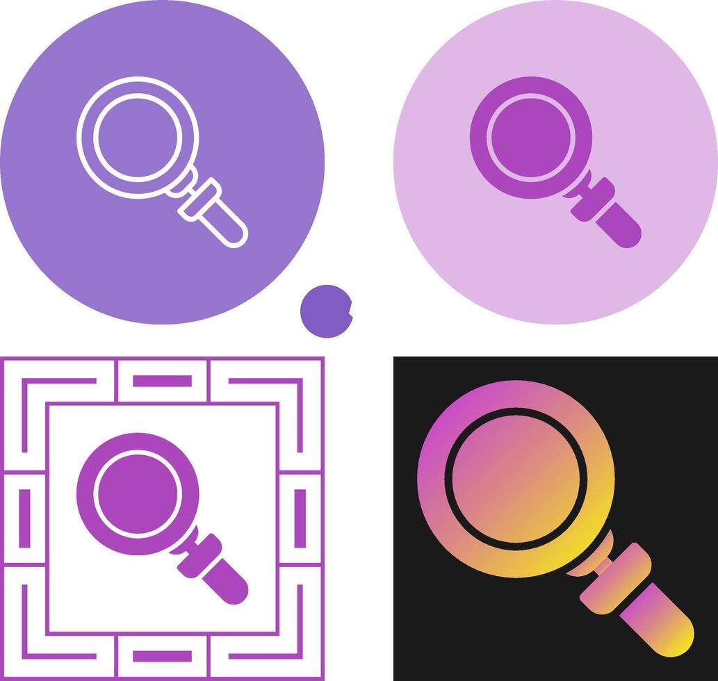 Magnifying glass Vector Icon