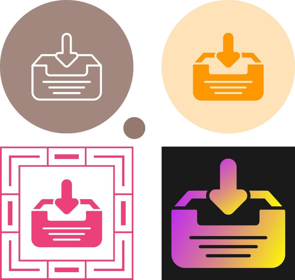 Inbox Vector Icon