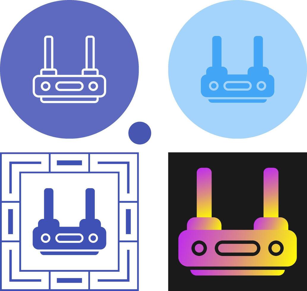 Router Vector Icon