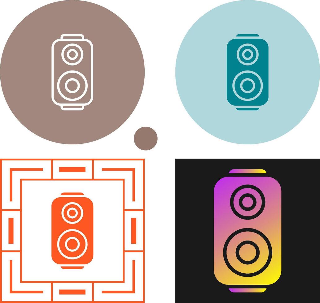 Speakers Vector Icon