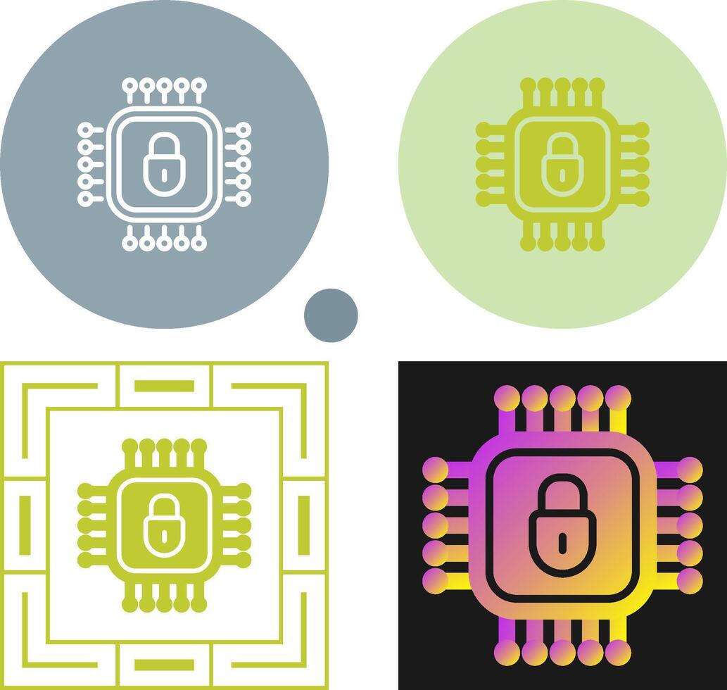 Cybersecurity Vector Icon