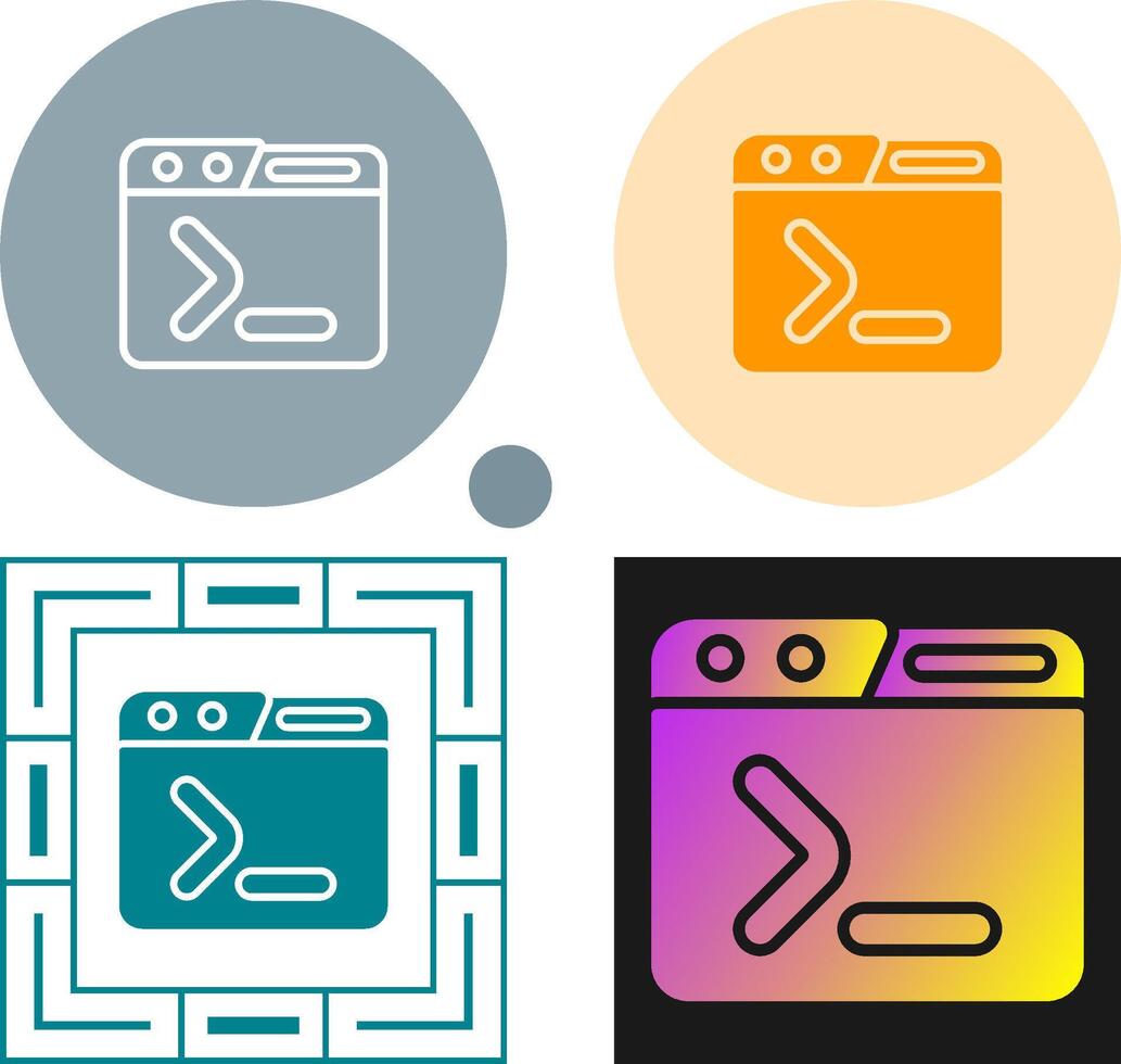 Command Prompt Vector Icon 40789929 Vector Art at Vecteezy