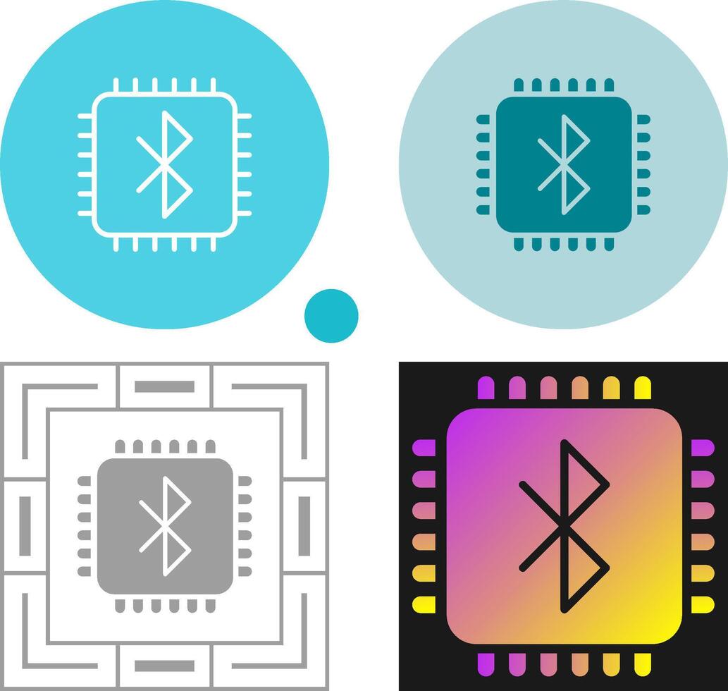 Bluetooth Vector Icon