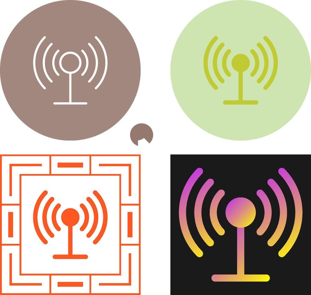 Wi Fi Connectivity Vector Icon