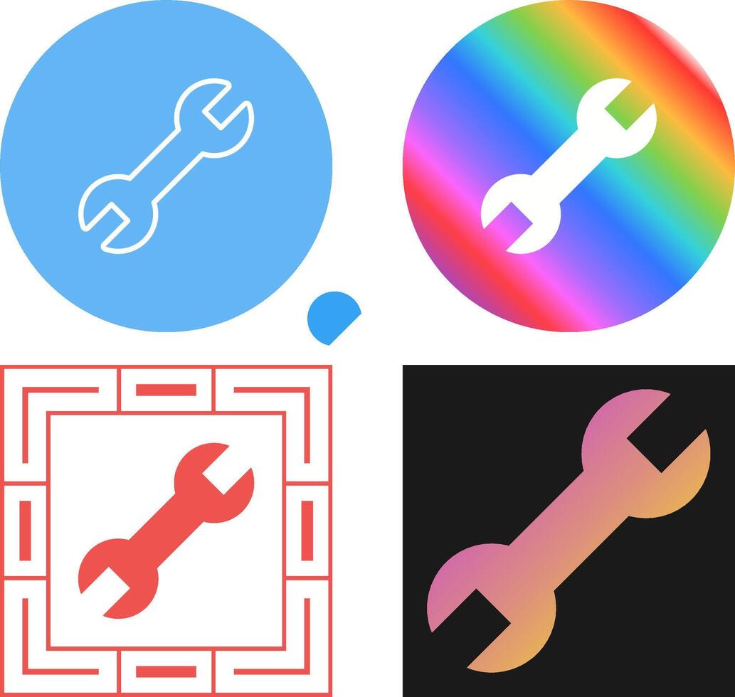 Wrench Vector Icon