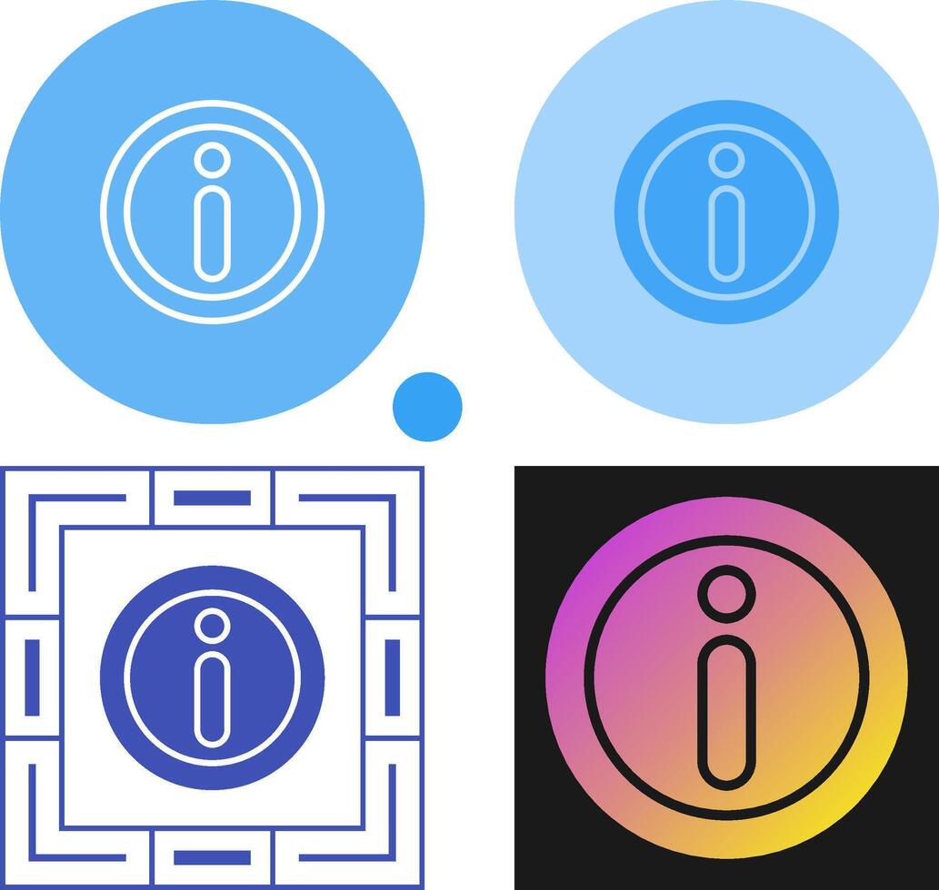 Info Vector Icon