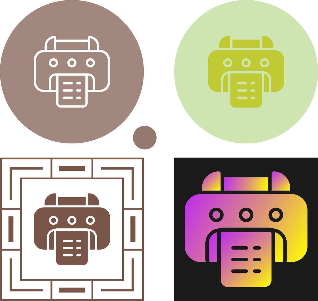 Print Vector Icon