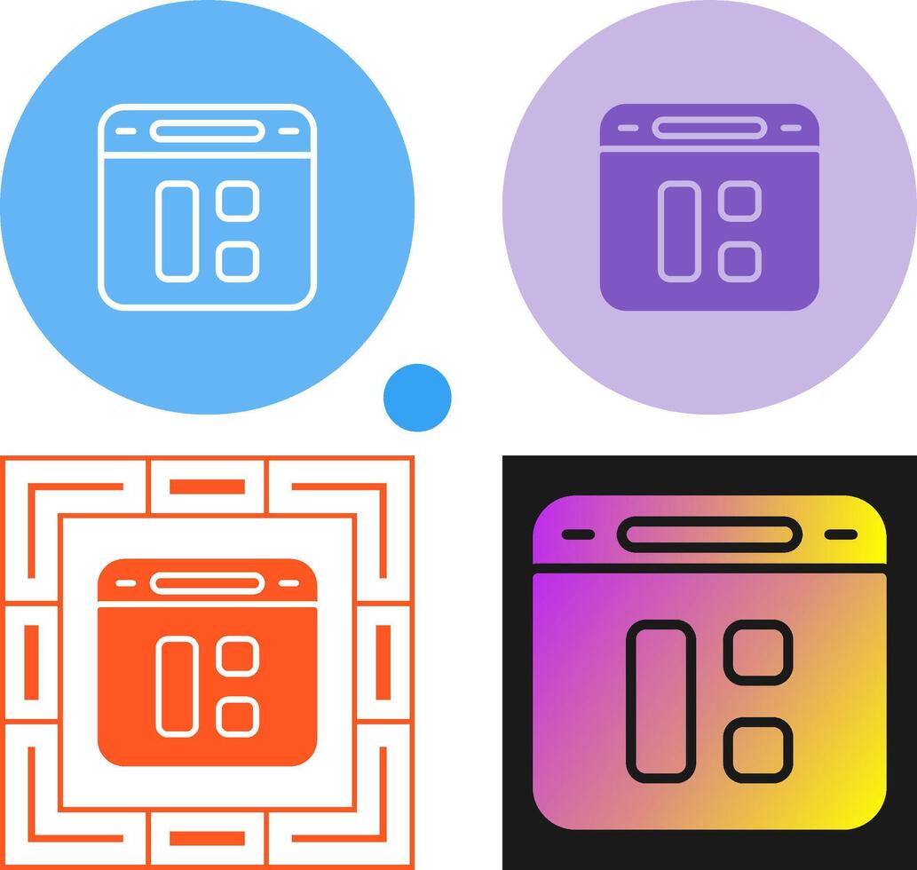 Dashboard Vector Icon