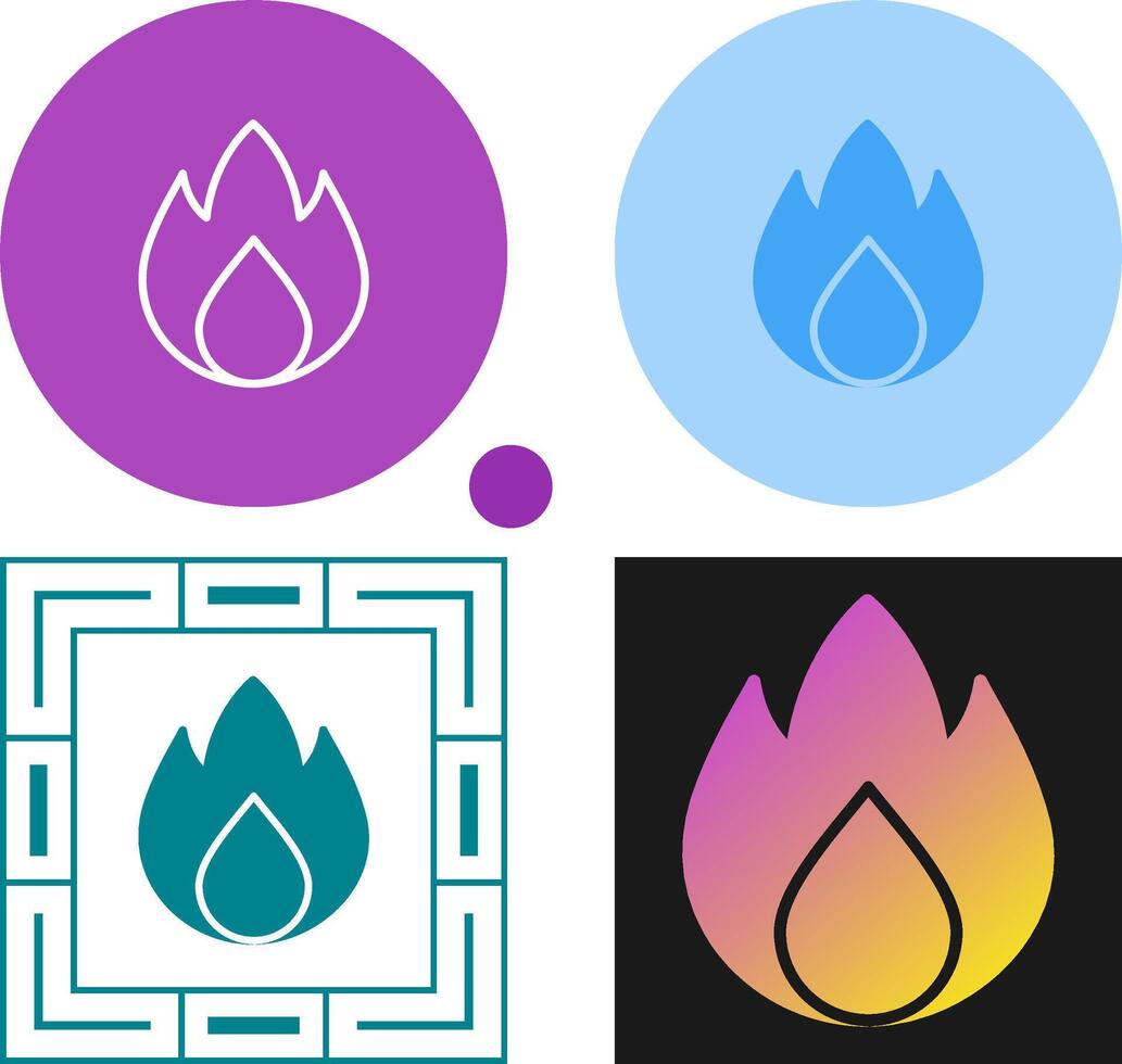 Flame Vector Icon