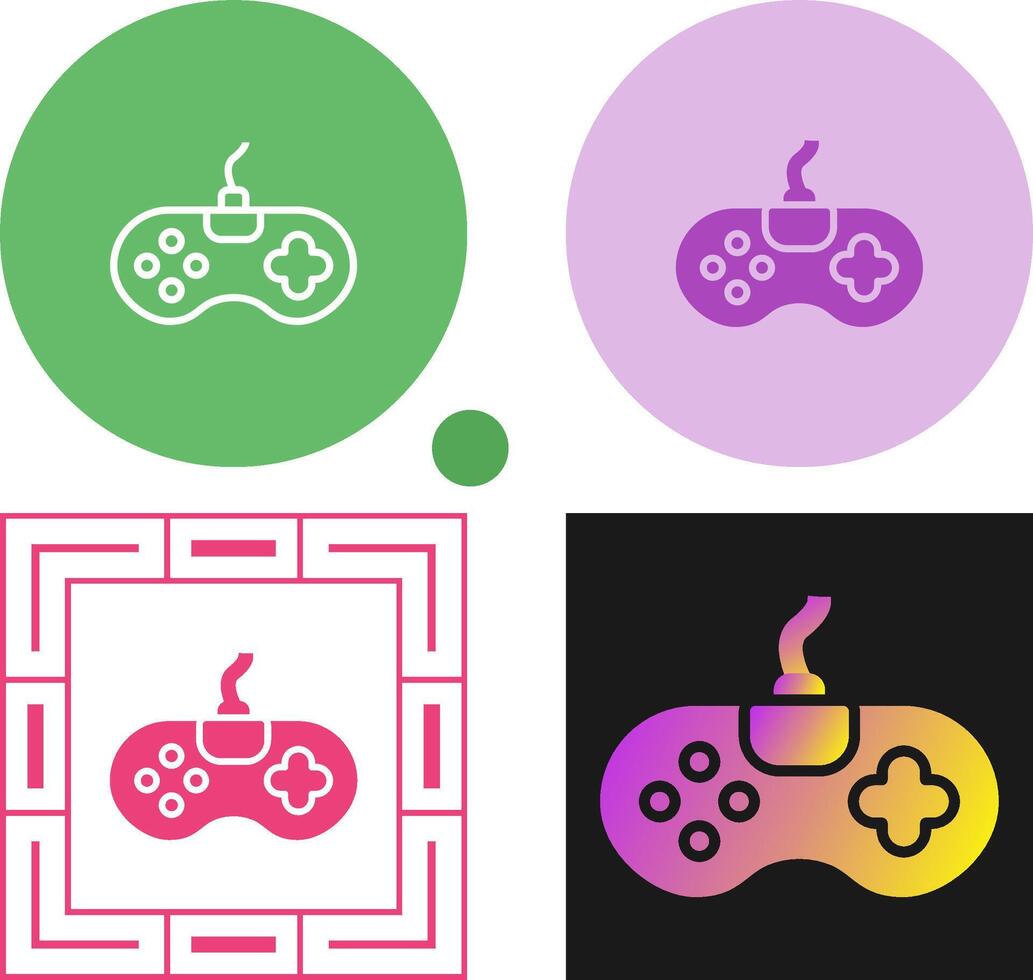 icono de vector de gamepad