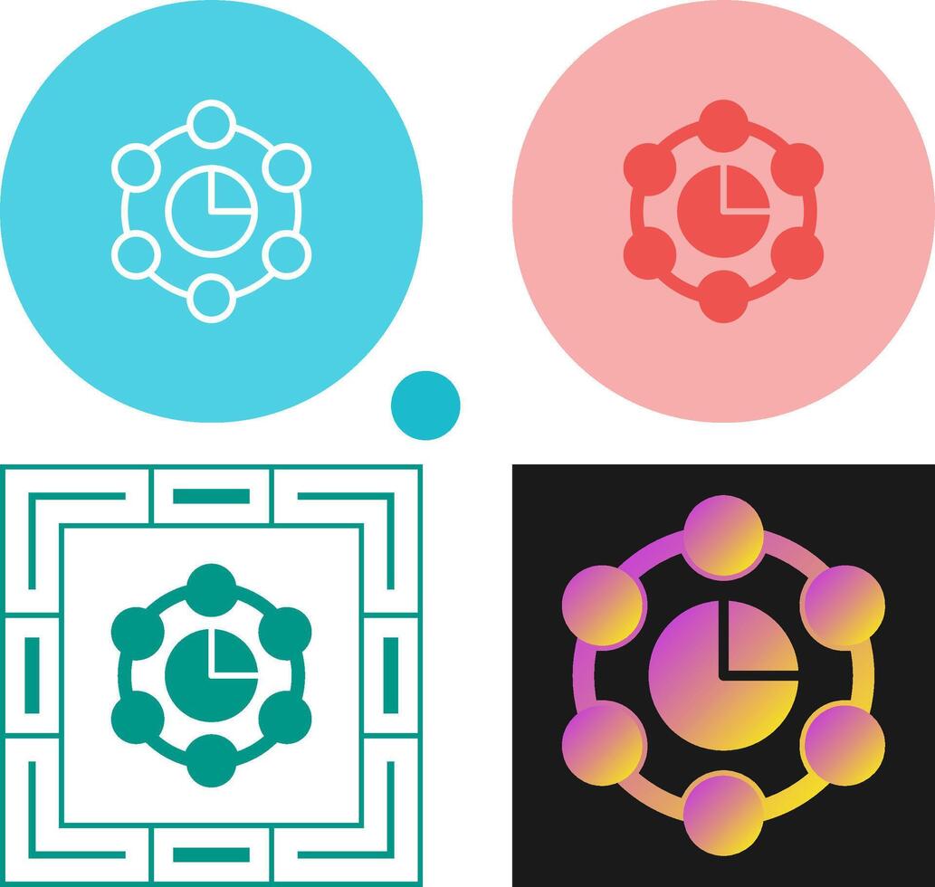 Market Saturation Vector Icon