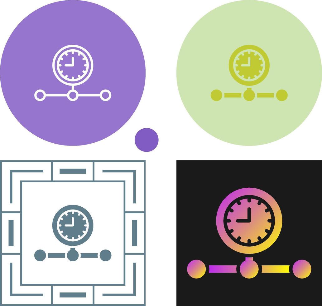 Timeline Vector Icon