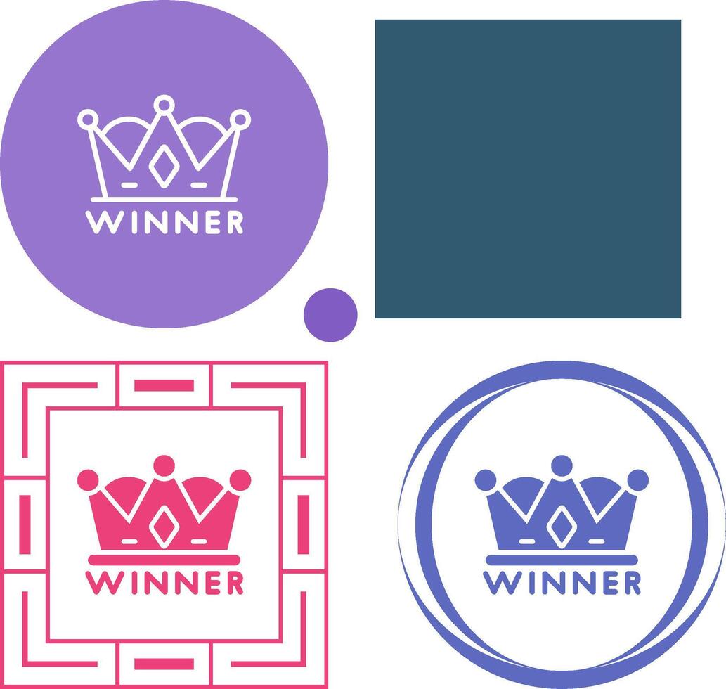 Winner Vector Icon