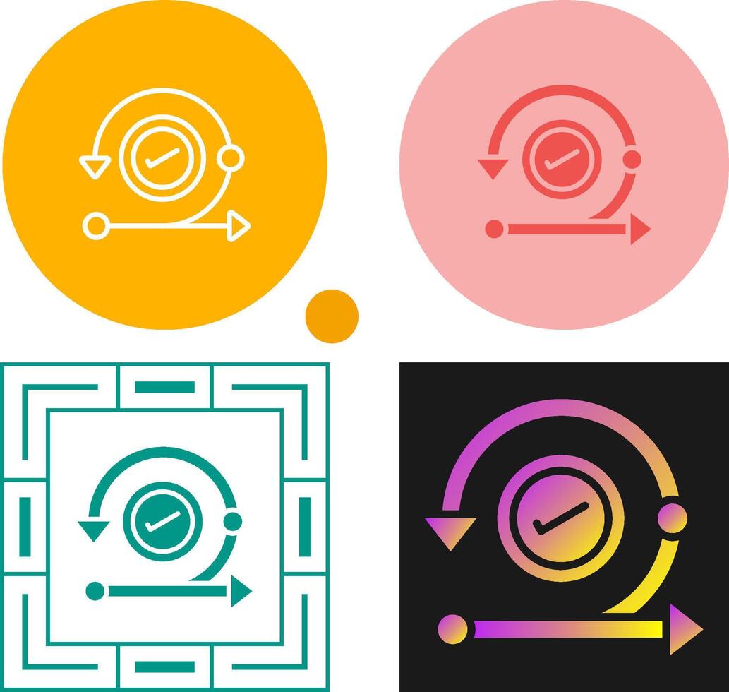 Iteration Vector Icon