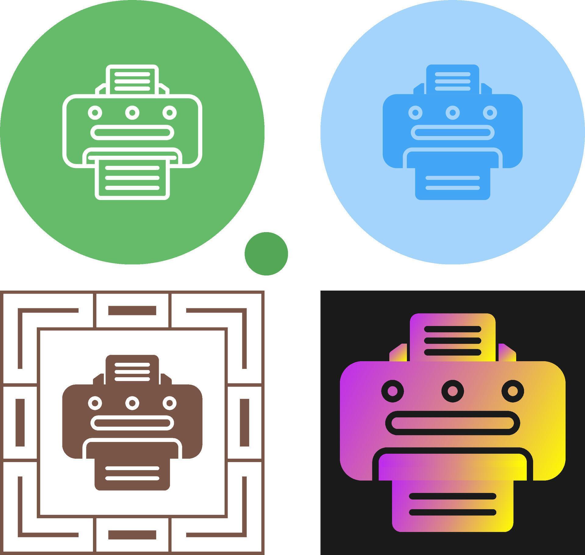 Printer Vector Icon 40790523 Vector Art at Vecteezy