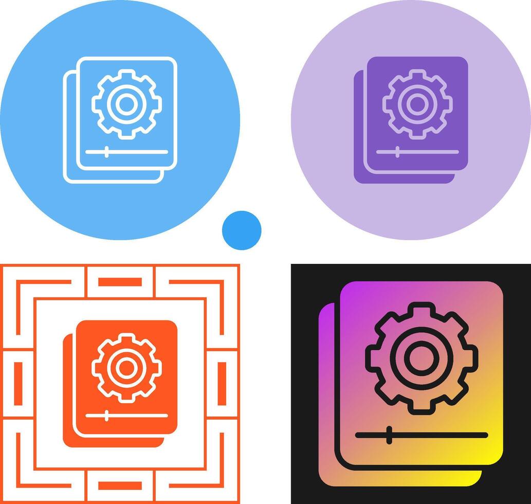 Document Automation Vector Icon