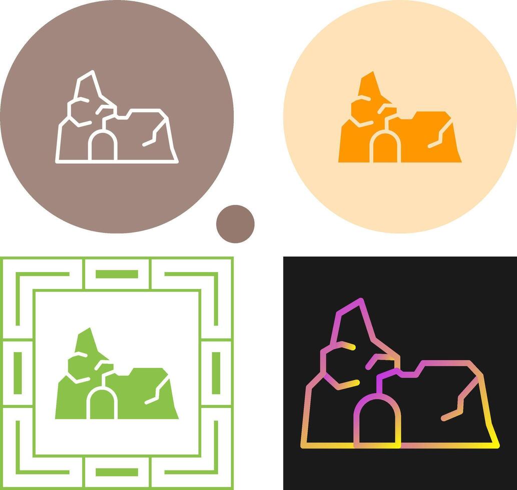 Cave Vector Icon