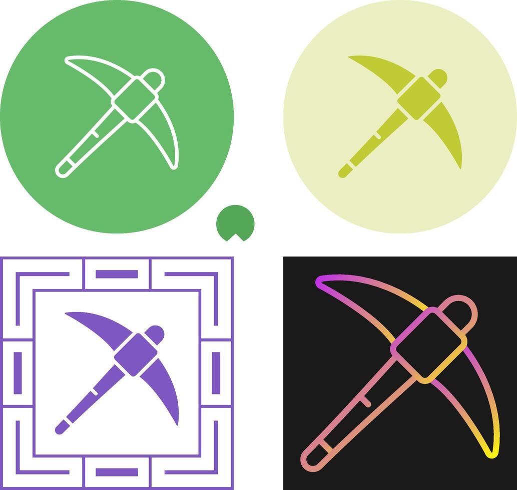 Pickaxe Vector Icon