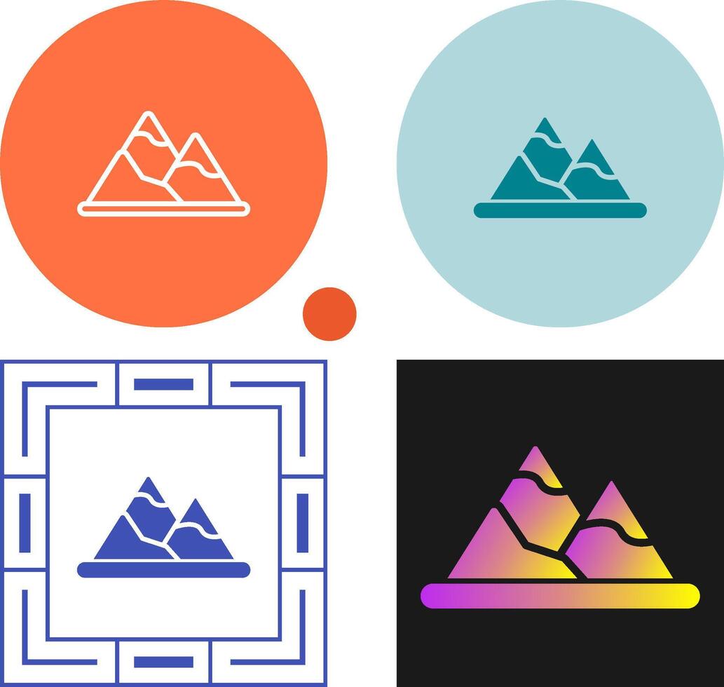 Mountain Vector Icon