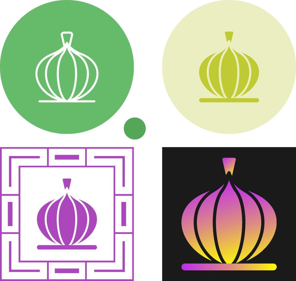 Onion Vector Icon