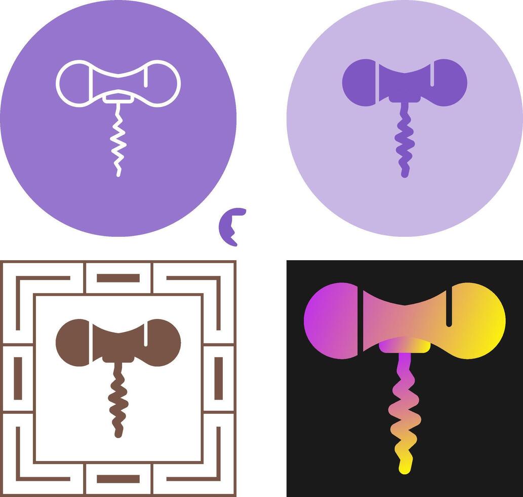 icono de vector de abrebotellas