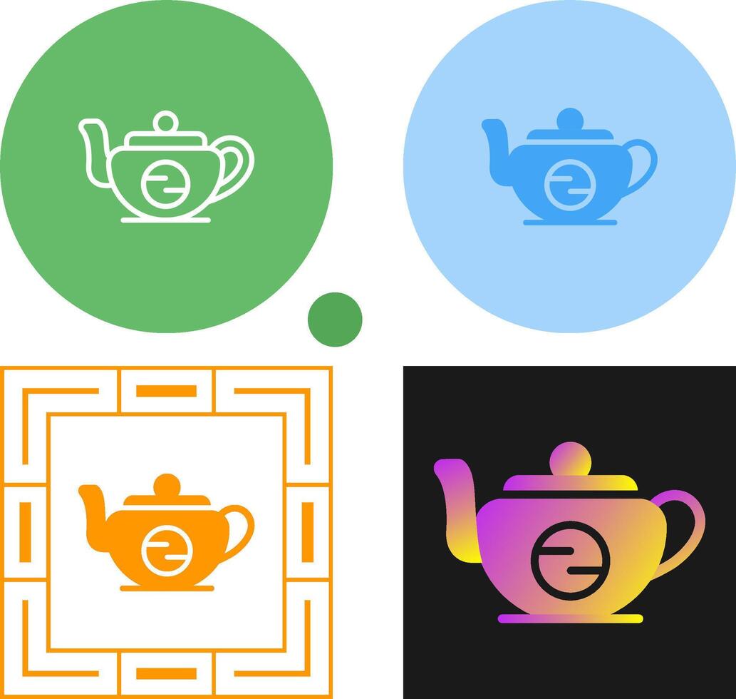 Teapot Vector Icon