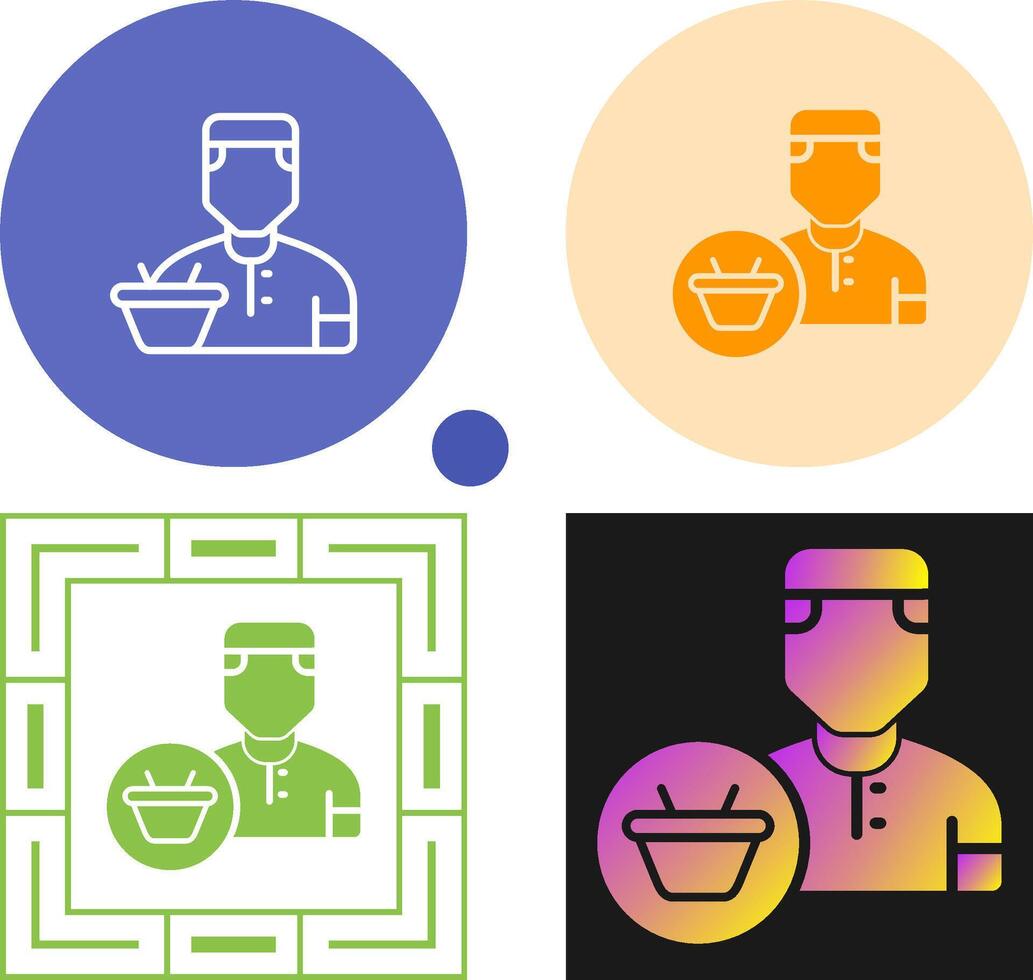 Office Boy Vector Icon