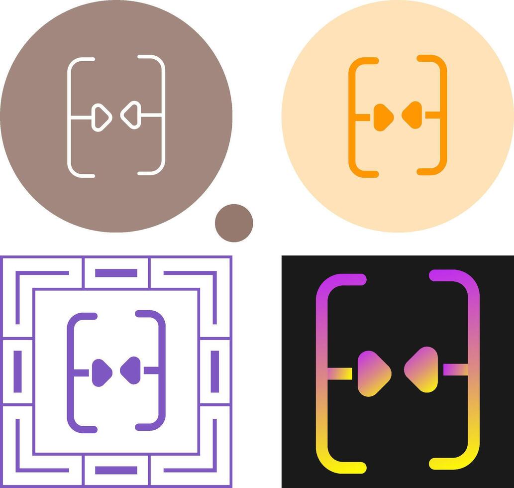 Merge Vector Icon