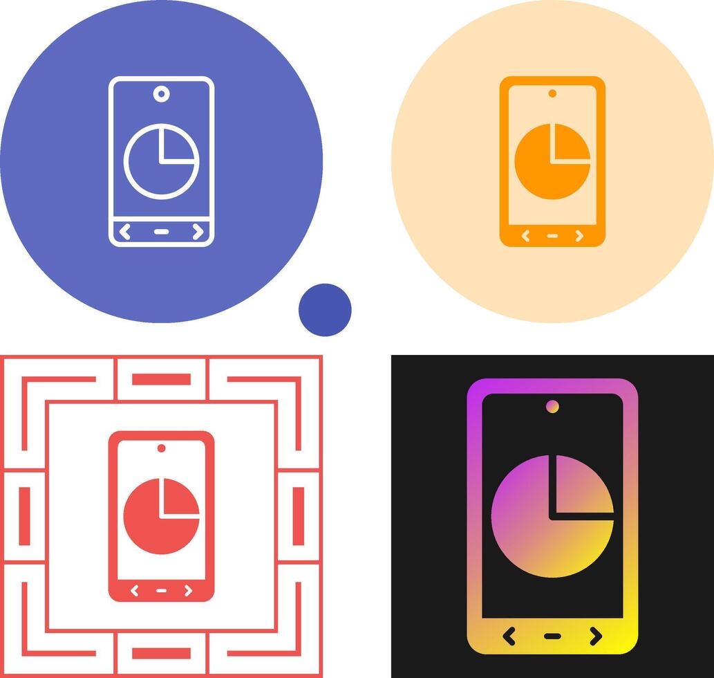 Pie Chart Vector Icon
