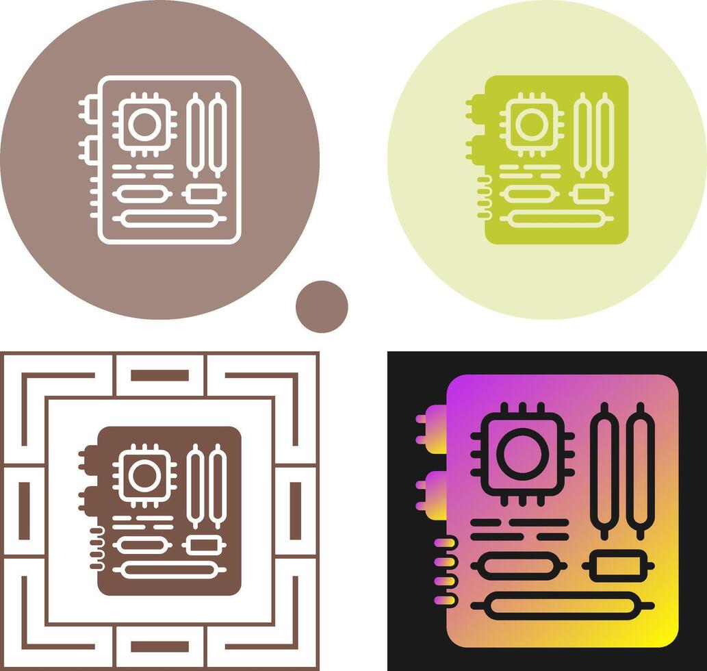 Motherboard Vector Icon