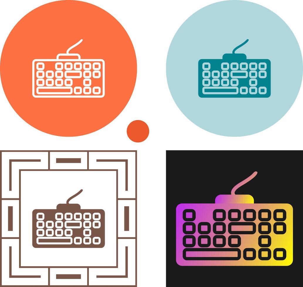 Keyboard Vector Icon