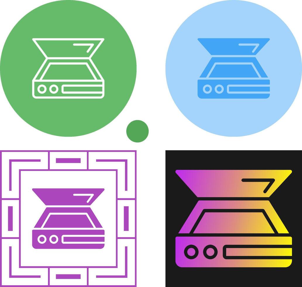 Scanner Vector Icon