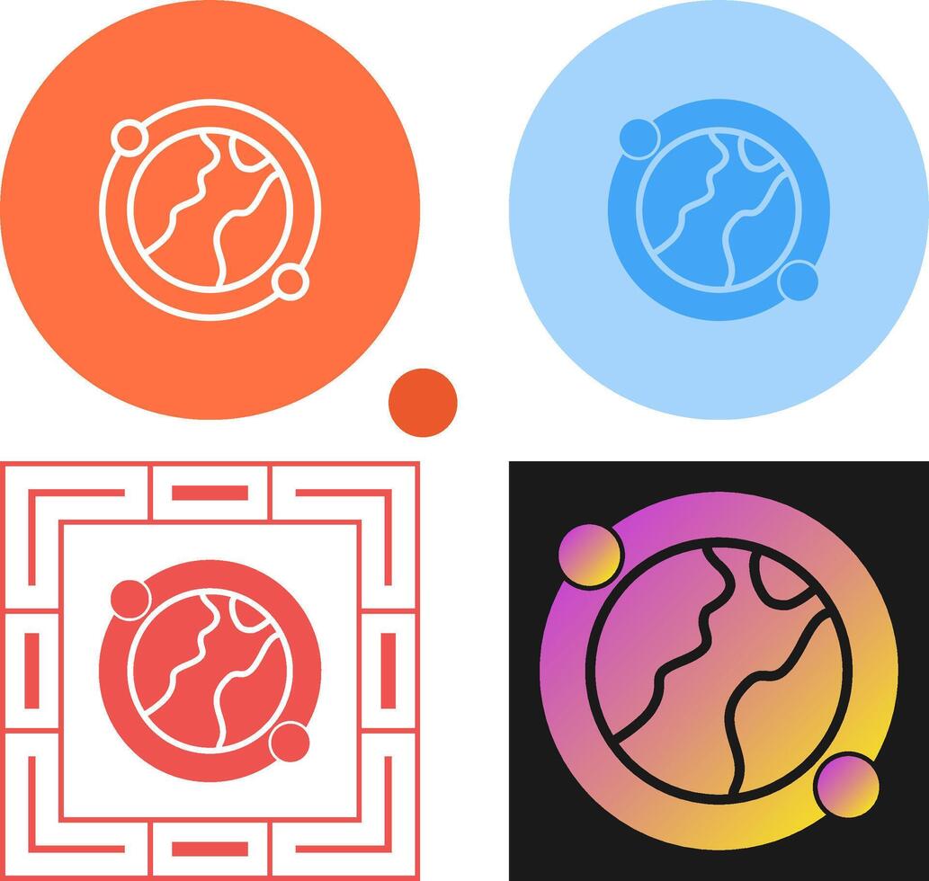 Earth Vector Icon